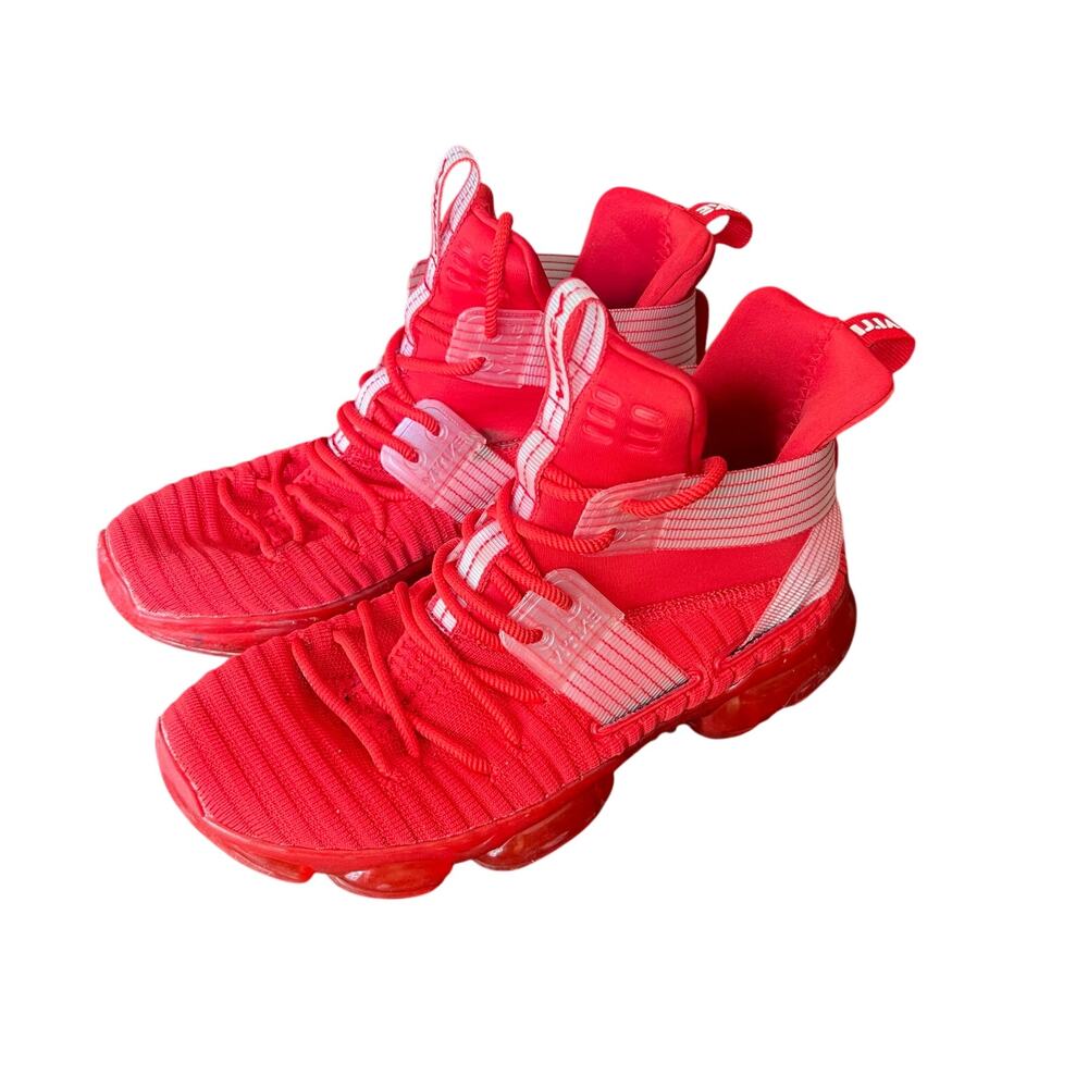 JMFCHI Boys Basketball Kids Sneakers High-Top Sports Shoes Lace Up Running